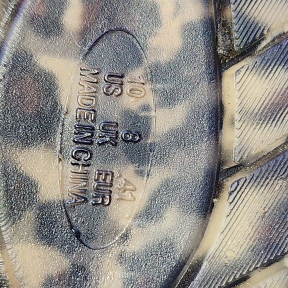 Capelli Leopard pixie rain‎ boots 9.5/10 - Picture 8 of 9